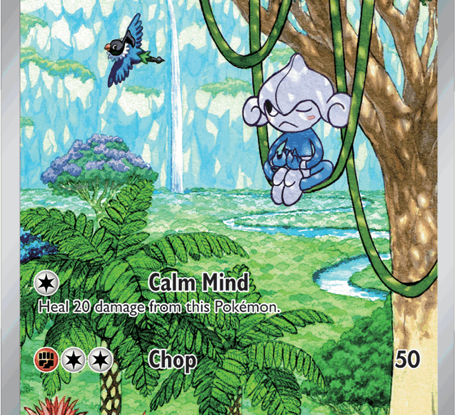 Meditite Pokemon Kaart
