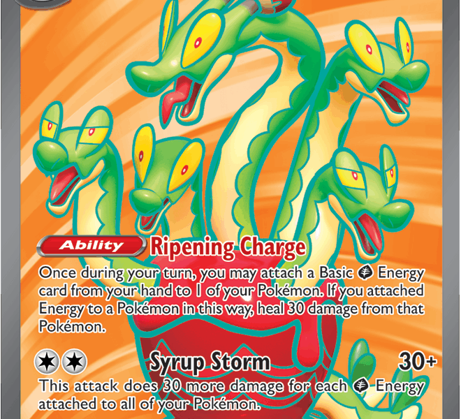Hydrapple ex Pokemon Kaart