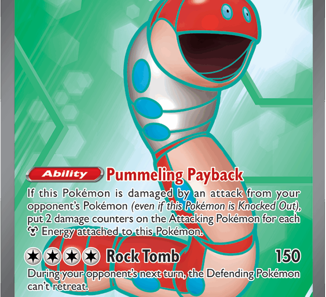 Orthworm ex Pokemon Kaart