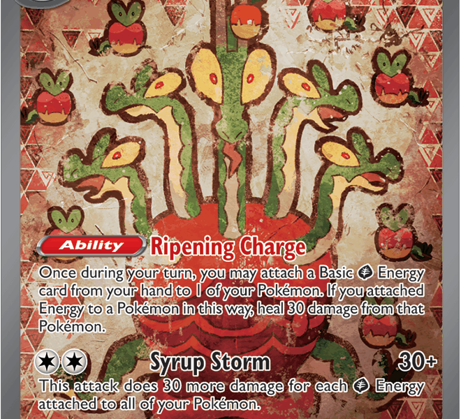 Hydrapple ex Pokemon Kaart