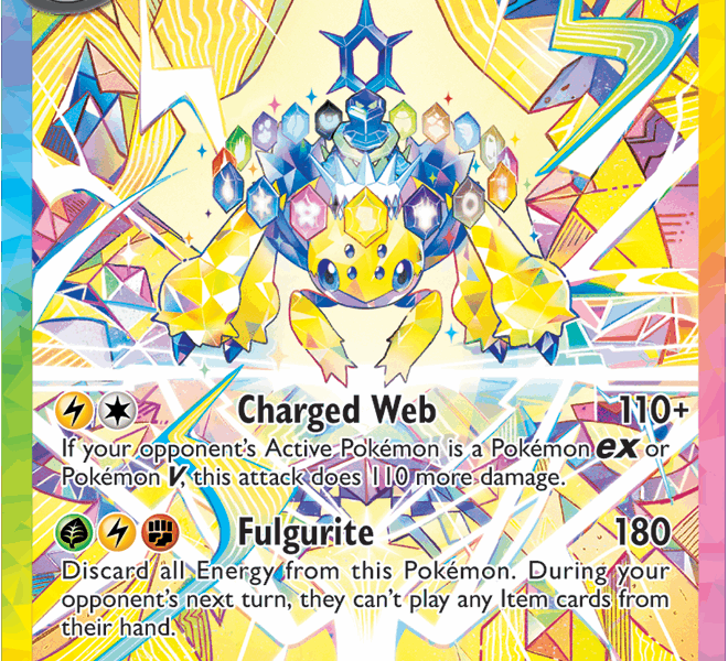 Galvantula ex Pokemon Kaart