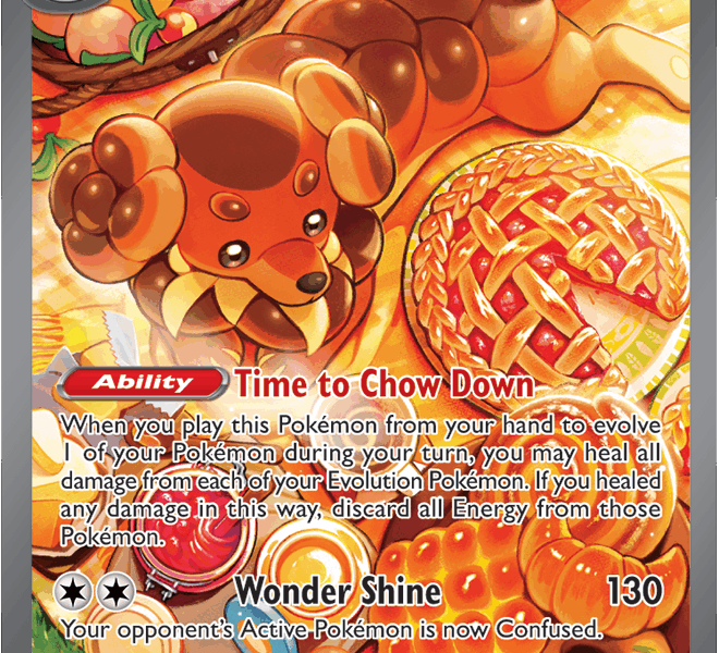 Dachsbun ex Pokemon Kaart