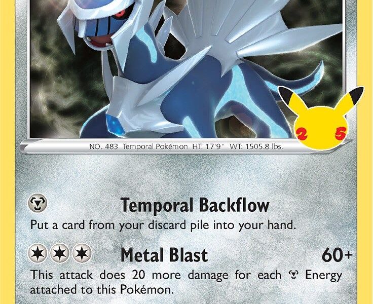 Dialga Pokemon Kaart