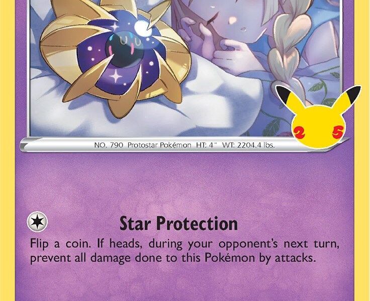 Cosmoem Pokemon Kaart