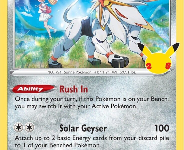 Solgaleo Pokemon Kaart