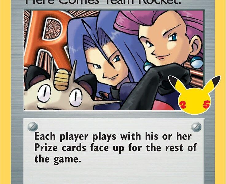 Here Comes Team Rocket! Pokemon Kaart