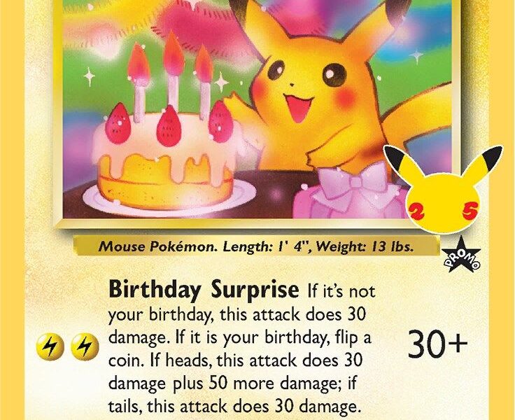 ______’s Pikachu Pokemon Kaart