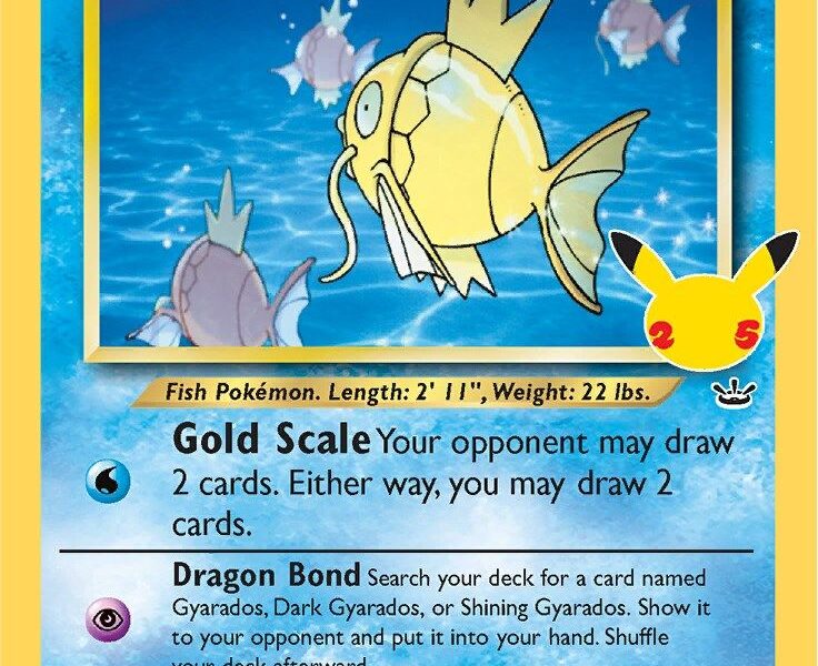 Shining Magikarp Pokemon Kaart