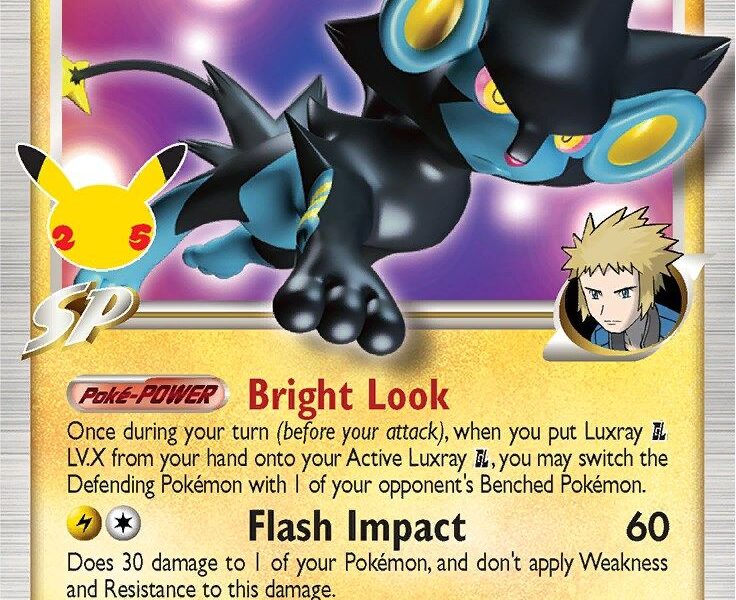 Luxray GL LV.X Pokemon Kaart
