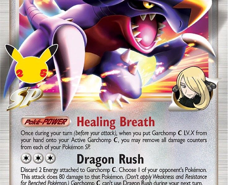 Garchomp C LV.X Pokemon Kaart