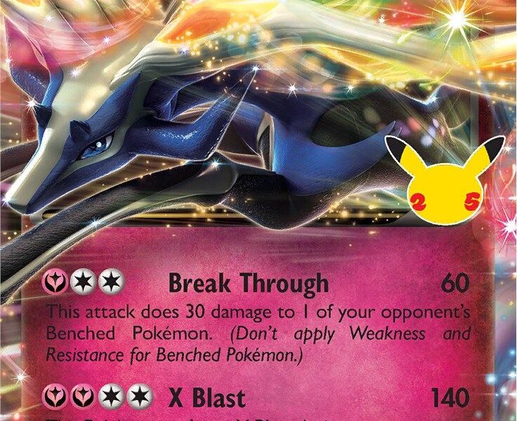 Xerneas EX Pokemon Kaart