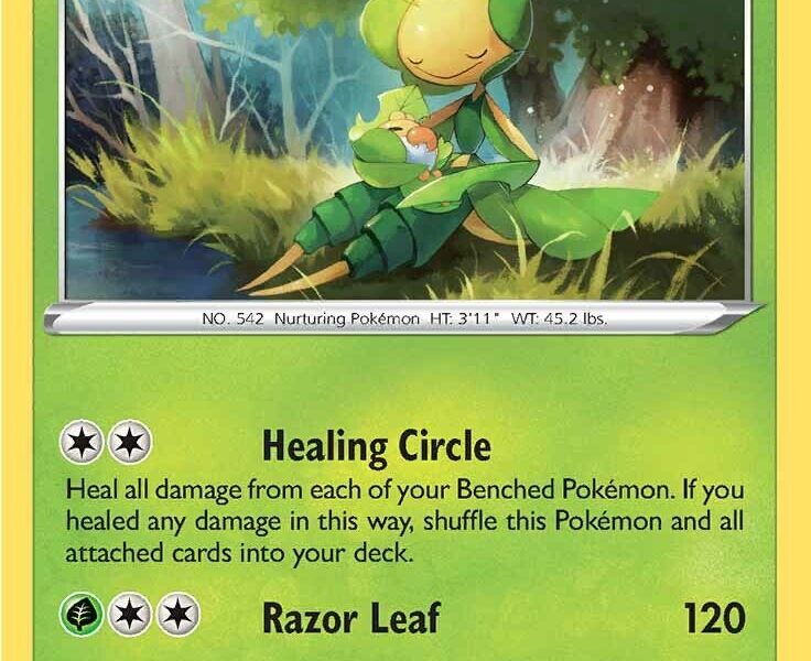 Leavanny Pokemon Kaart