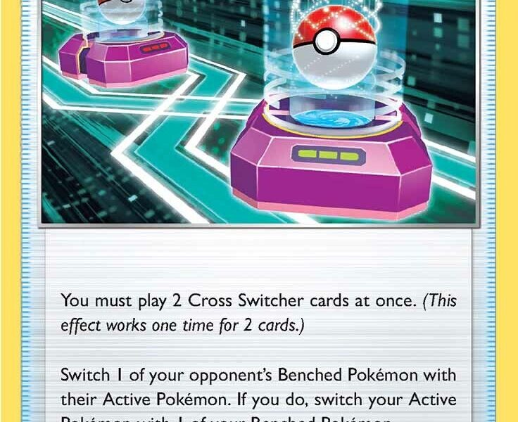 Cross Switcher Pokemon Kaart