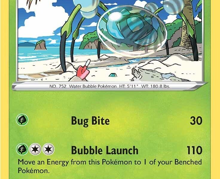 Araquanid Pokemon Kaart