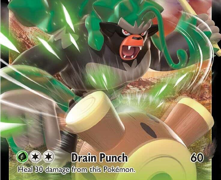 Rillaboom V Pokemon Kaart