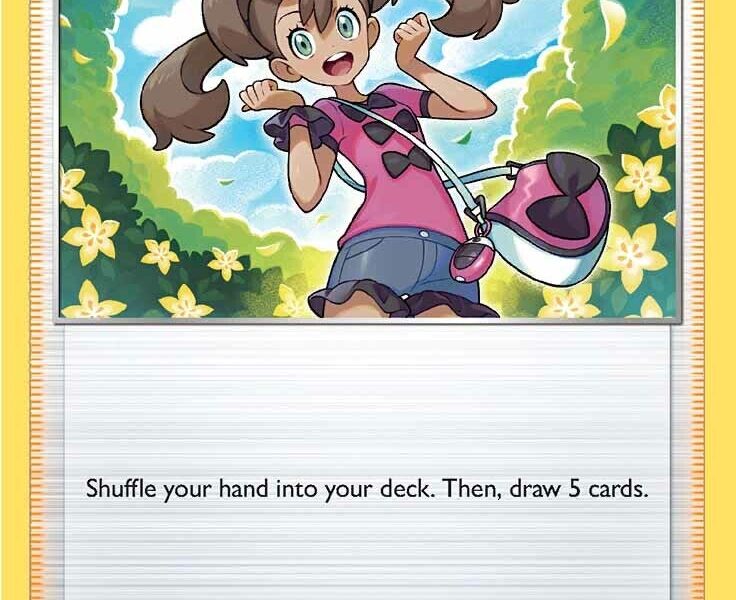 Shauna Pokemon Kaart
