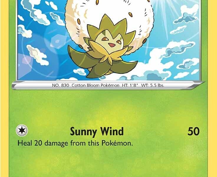 Eldegoss Pokemon Kaart