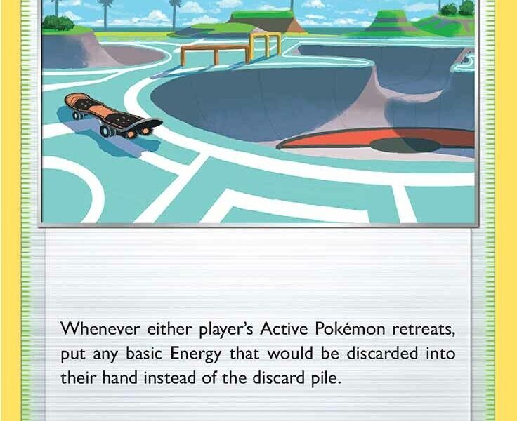 Skaters’ Park Pokemon Kaart
