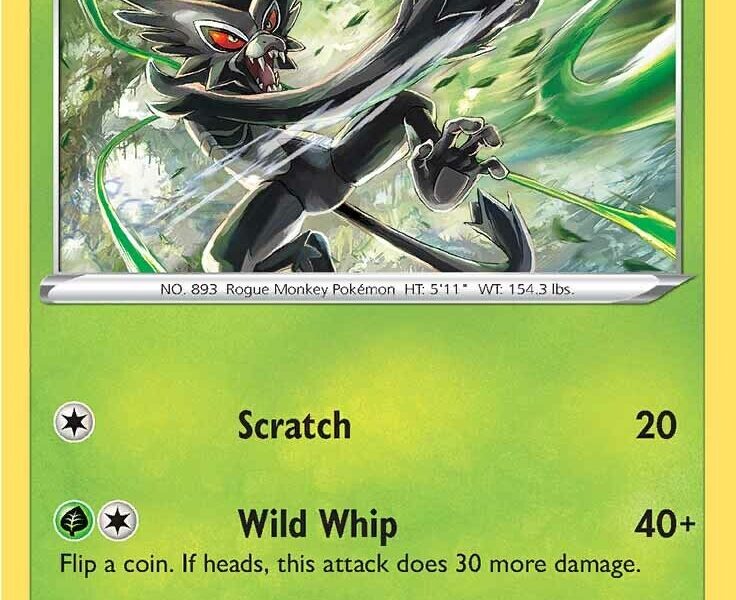 Zarude Pokemon Kaart