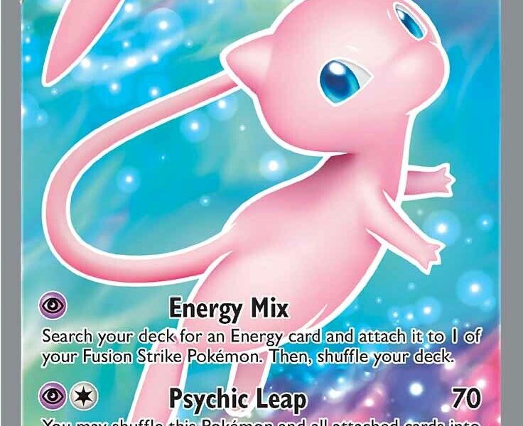 Mew V (Full Art) Pokemon Kaart