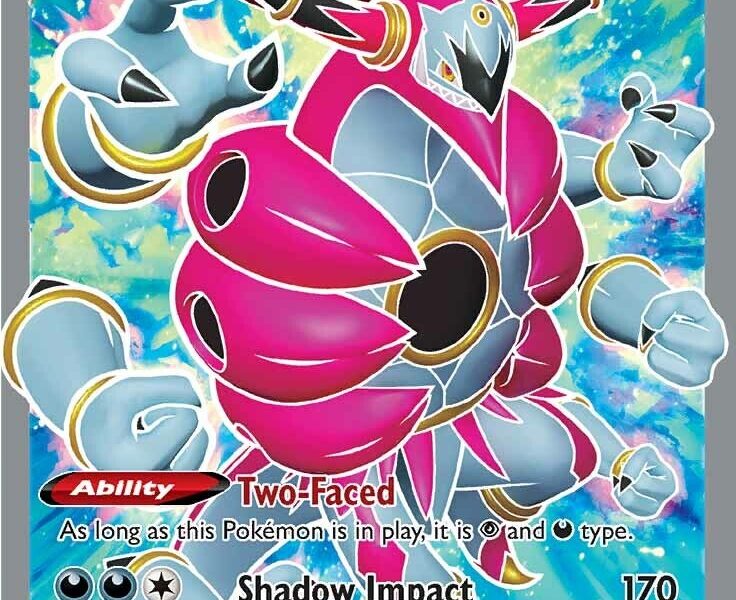 Hoopa V (Full Art) Pokemon Kaart