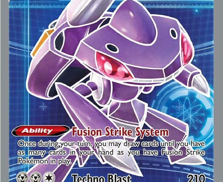 Genesect V (Full Art) Pokemon Kaart