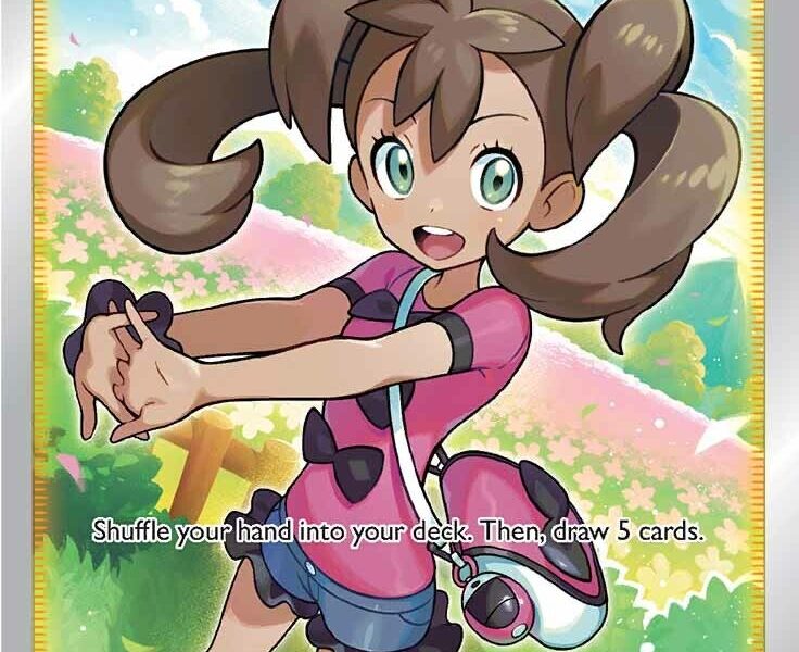 Shauna (Full Art) Pokemon Kaart