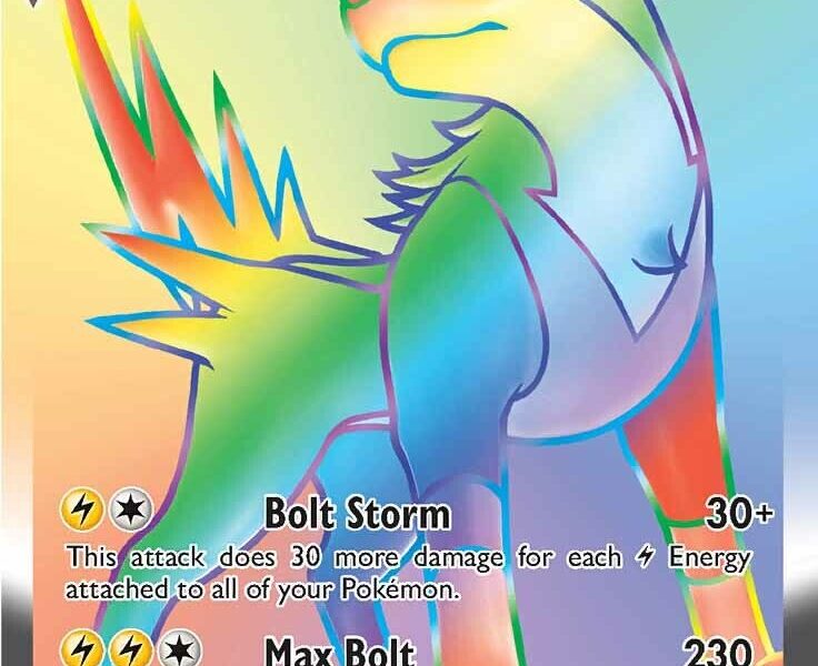 Boltund VMAX (Secret) Pokemon Kaart
