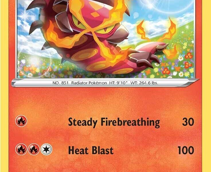 Centiskorch (49) Pokemon Kaart