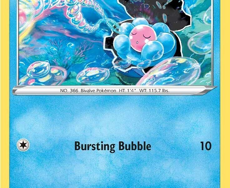 Clamperl Pokemon Kaart