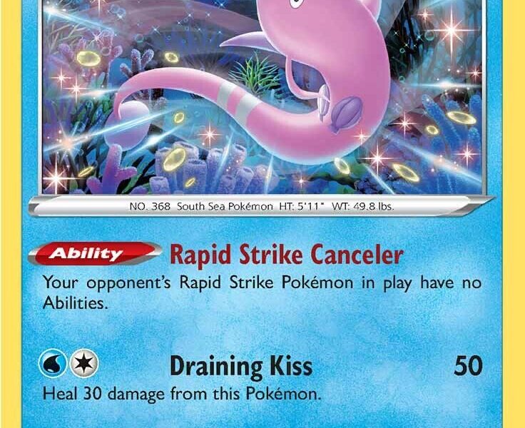 Gorebyss Pokemon Kaart