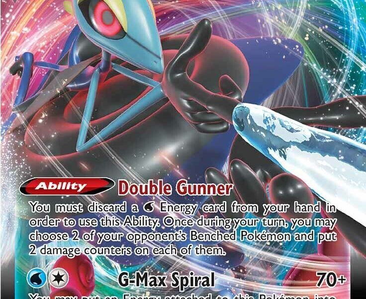Inteleon VMAX Pokemon Kaart