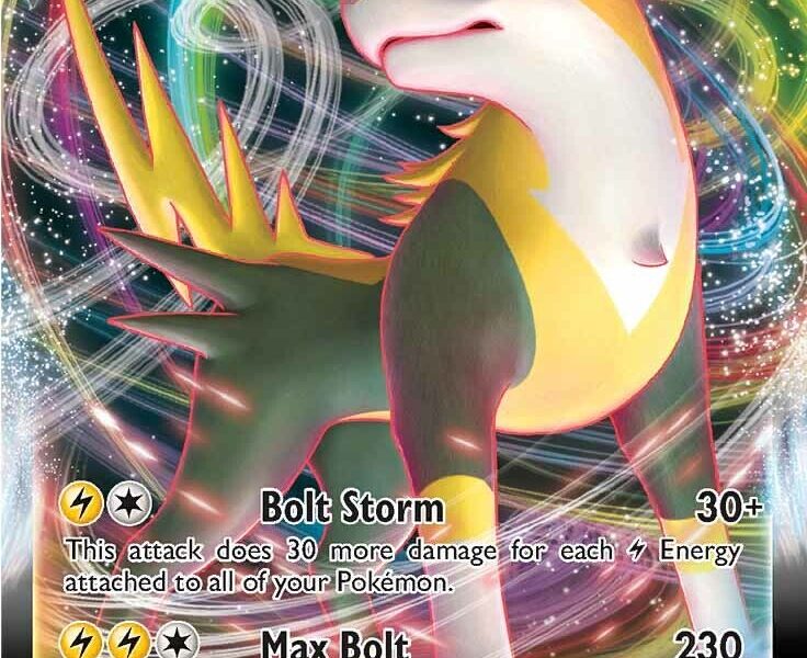 Boltund VMAX Pokemon Kaart