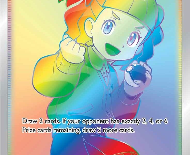 Schoolgirl (Secret) Pokemon Kaart