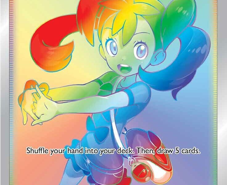 Shauna (Secret) Pokemon Kaart