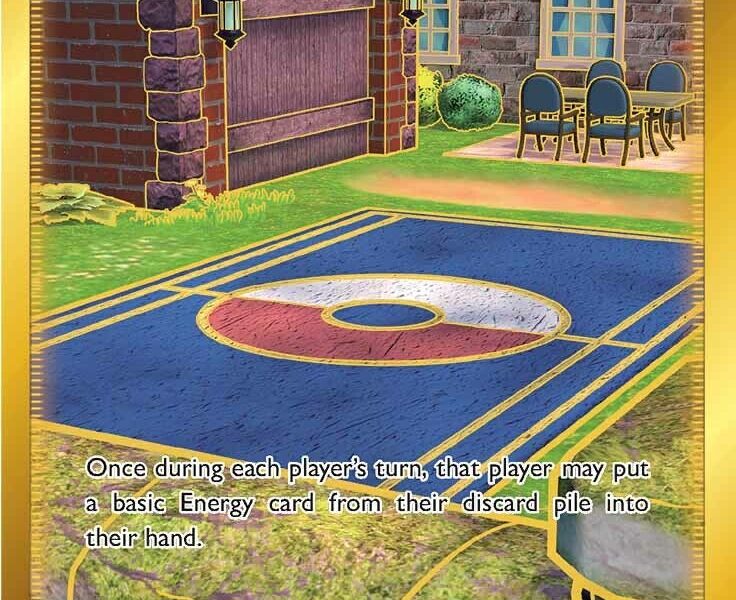 Training Court (Secret) Pokemon Kaart