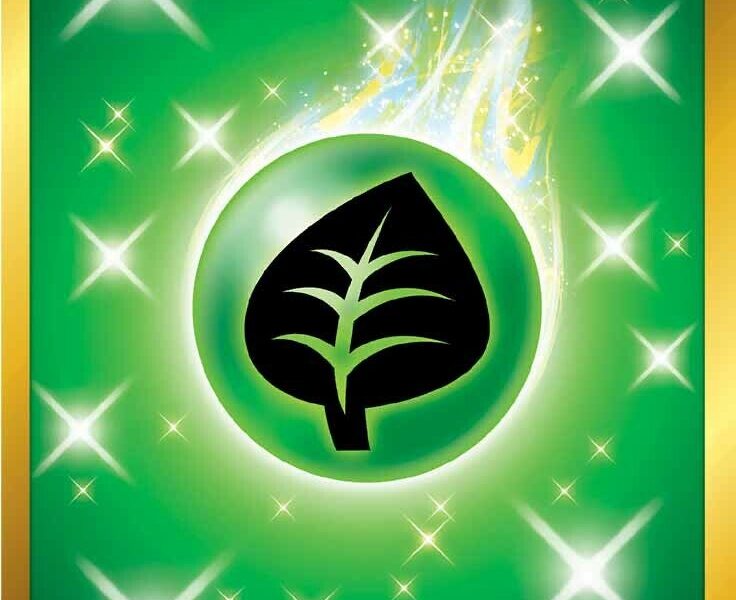 Grass Energy (Secret) Pokemon Kaart