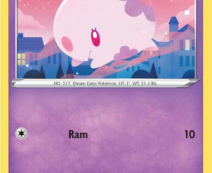 Munna Pokemon Kaart