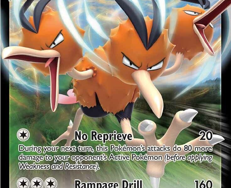 Dodrio V Pokemon Kaart