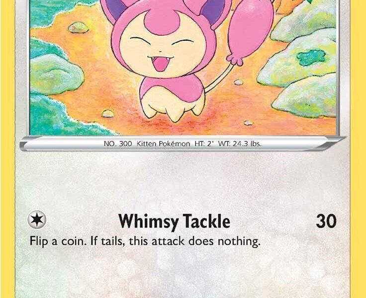 Skitty Pokemon Kaart