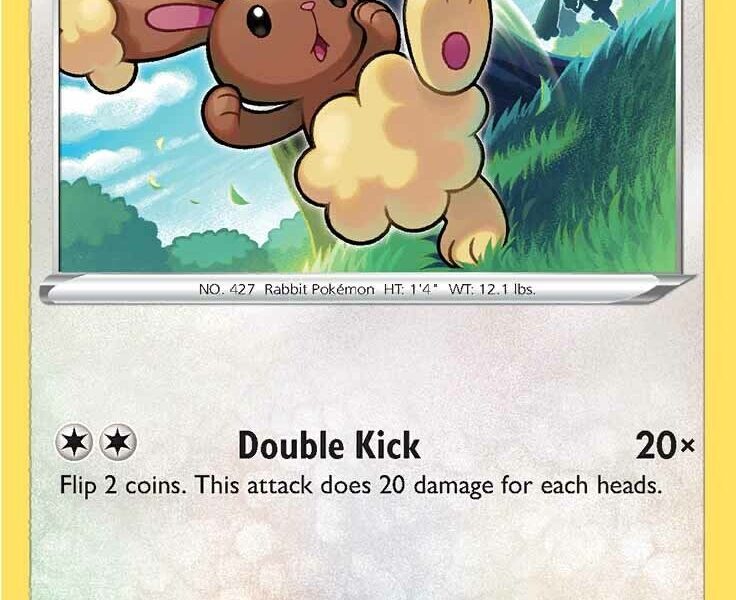 Buneary Pokemon Kaart
