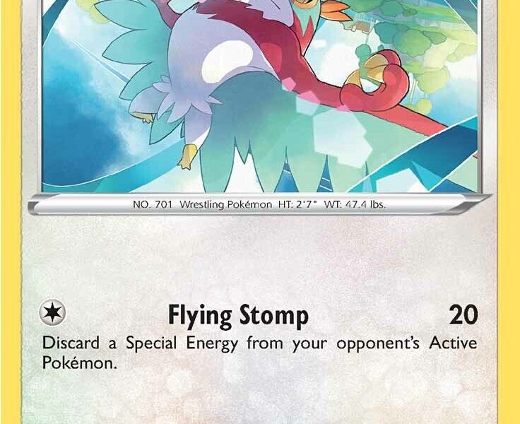 Hawlucha Pokemon Kaart