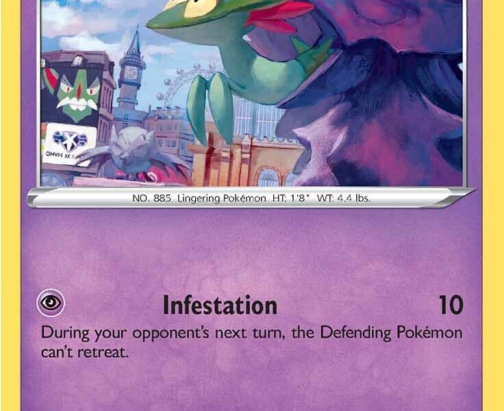 Dreepy Pokemon Kaart