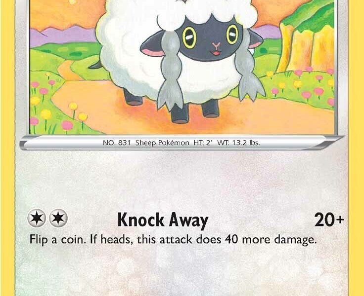 Wooloo (222) Pokemon Kaart