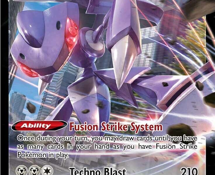 Genesect V Pokemon Kaart