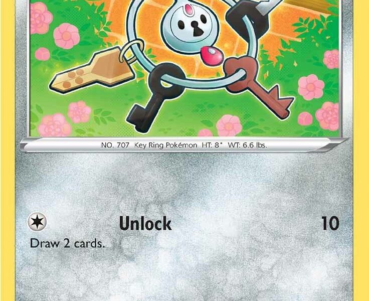 Klefki Pokemon Kaart