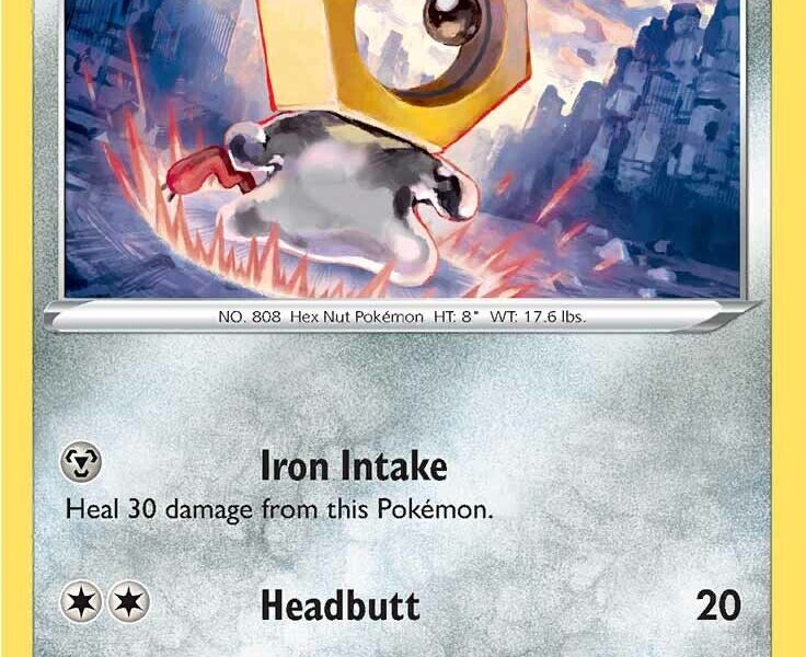 Meltan Pokemon Kaart