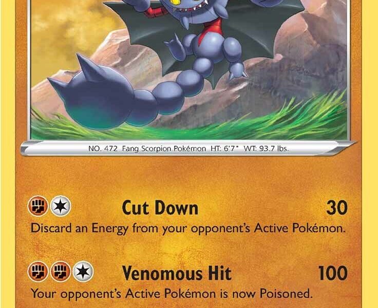 Gliscor Pokemon Kaart