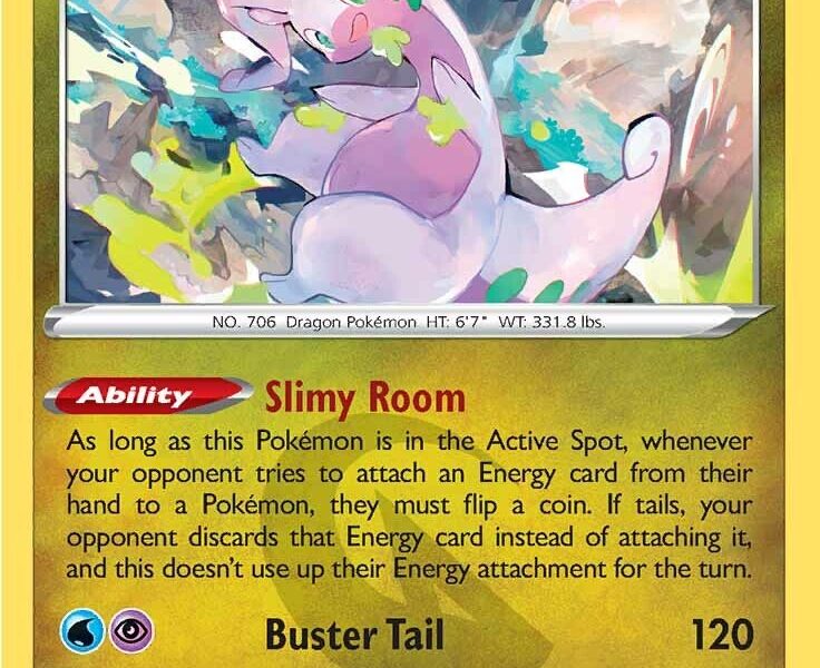 Goodra Pokemon Kaart