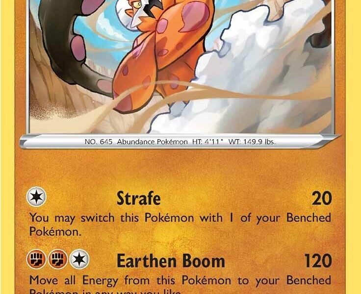 Landorus Pokemon Kaart
